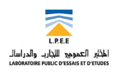 مباراة لتوظيف عدة مناصب ♣ المختبر العمومي للتجارب والدراسات